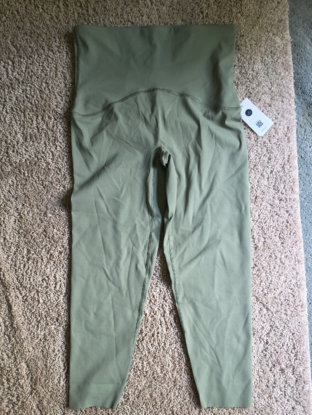 SPANX Olive Green Booty Boost Leggings NWT